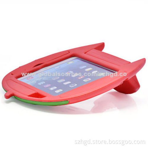 Case cover for iPad mini with stand, portable and free standing, for kids and the young, hot selling